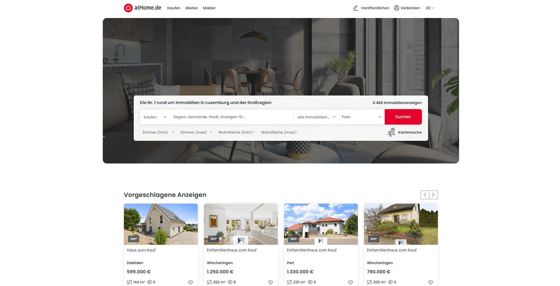 athome.de Screenshot