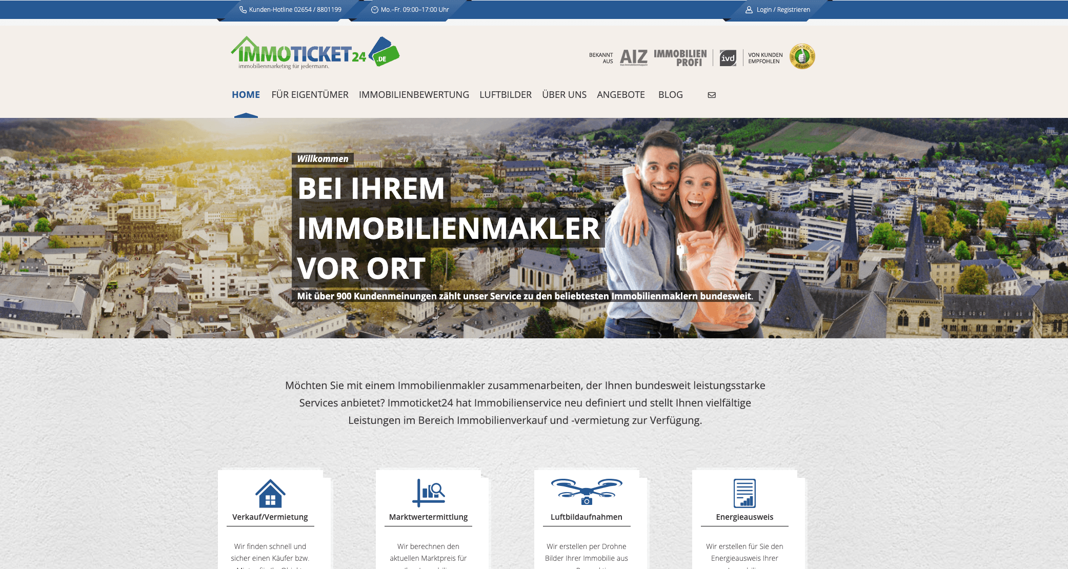 immoticket24.de Screenshot
