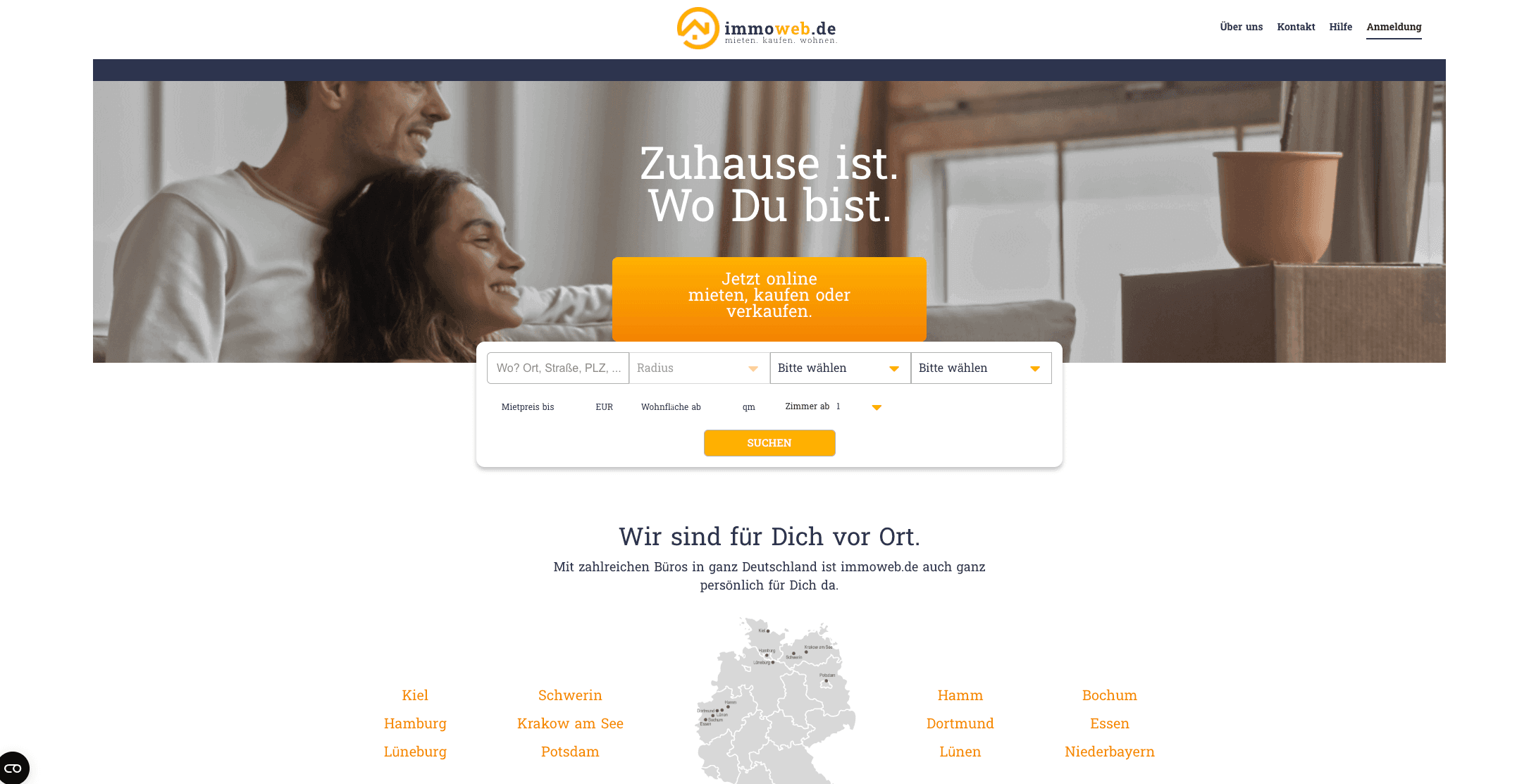 immoweb.de Screenshot