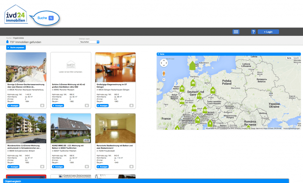 ivd24immobilien.de ist online
