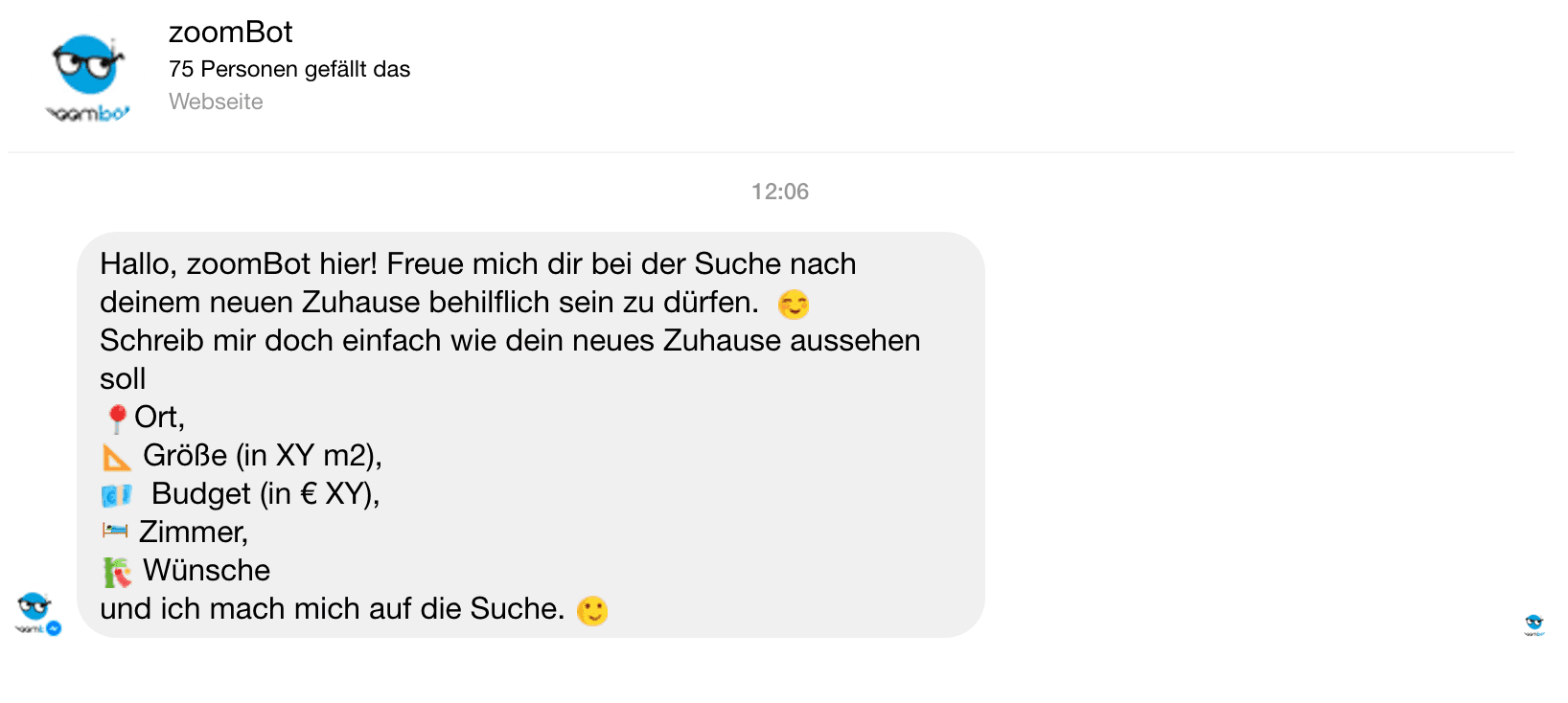 zoomsquare: Facebook-Chatbot für die Immobiliensuche